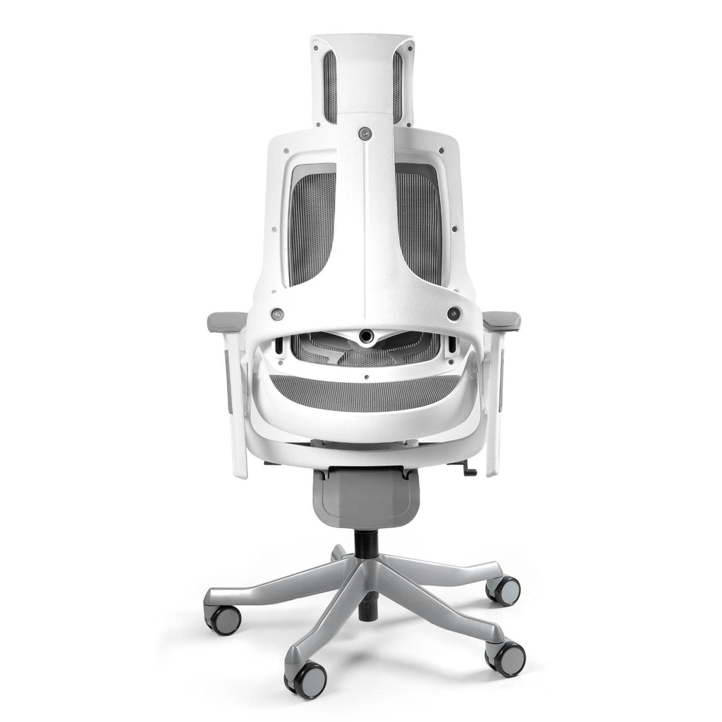 Ergonoomiline tool Wau valge NW41 tagant keskelt