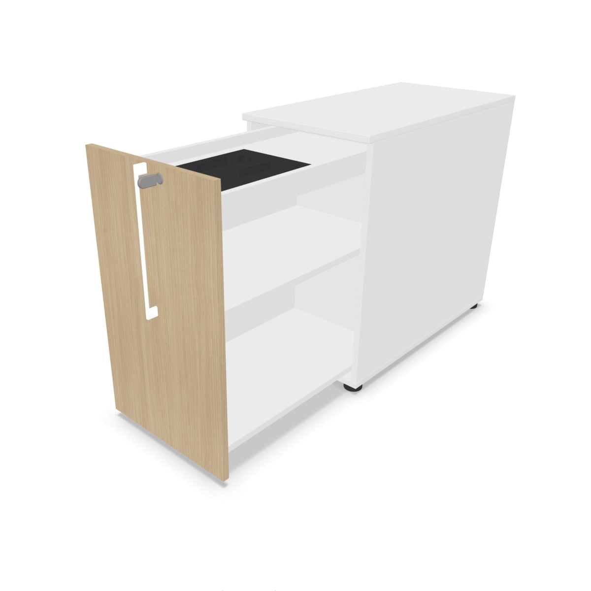 Konteinerkapp Boxi Nordic pakett avatud