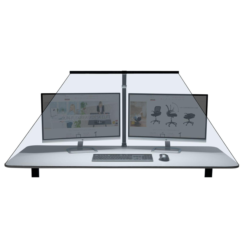 Laualamp Sun-Flex Screenlite kahe monitoriga