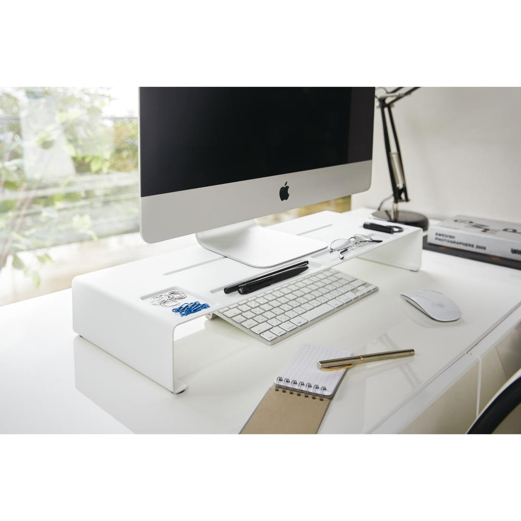 Monitori alus Tower valge 