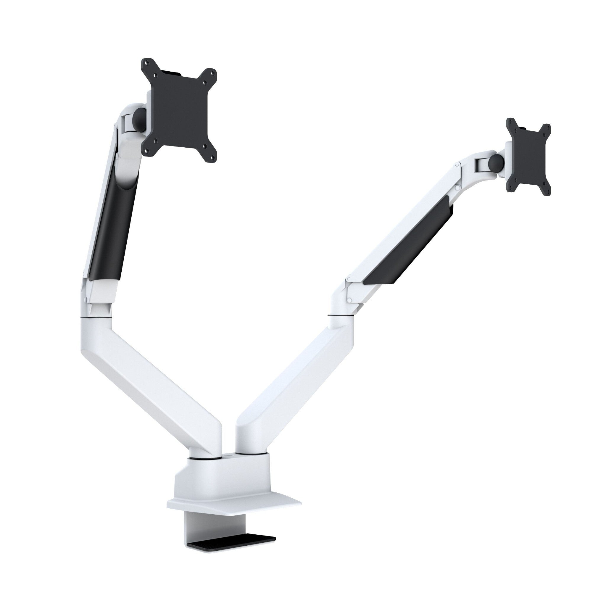 Multibrackets 7350073733989 gaasiamordiga monitorihoidja dual valge