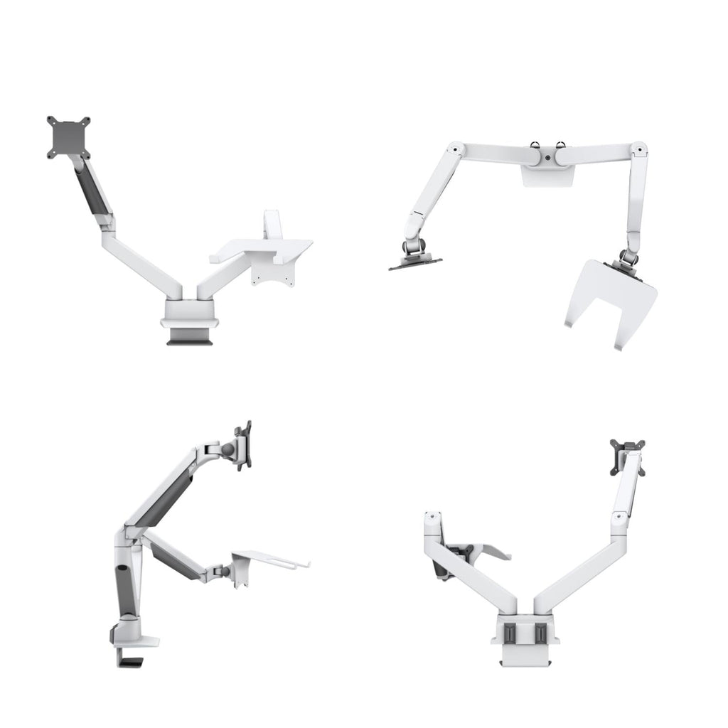 Multibrackets 7350105211898 valge gaasiamordiga monitori- ja sulearvutihoidja 4