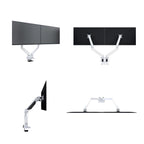 Multibrackets gaasiamordiga monitorihoidja dual 1