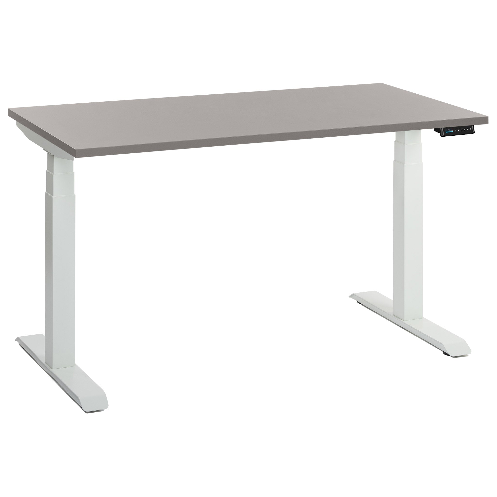 Reguleeritav kirjutuslaud PRO valge n2 savihall